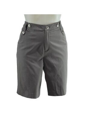 TEHAMA Women's Gray Golf Shorts Comfortable Polyester Blend Size 6